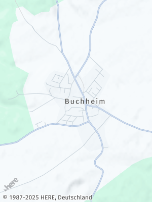 Here Map of Buchheim bei Meßkirch