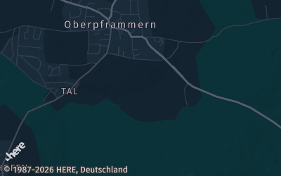 Heizung Map of Oberpframmern