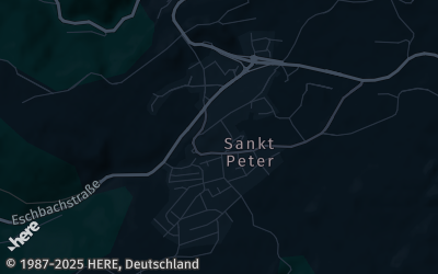 Heizung Map of Sankt Peter