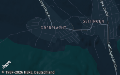 Heizung Map of Seitingen-Oberflacht