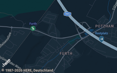 Heizung Map of Oberhaching bei München