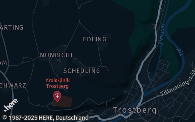 Heizung Map of Trostberg