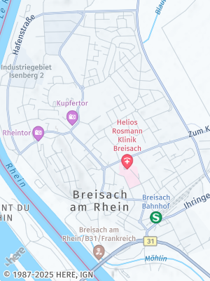Here Map of Breisach am Rhein