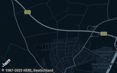Heizung Map of Tuningen