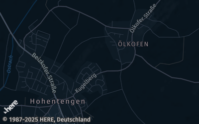 Heizung Map of Hohentengen