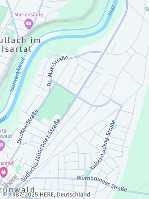 Here Map of Pullach im Isartal