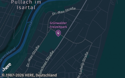 Heizung Map of Pullach im Isartal