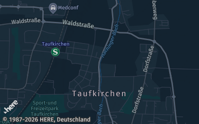 Heizung Map of Taufkirchen