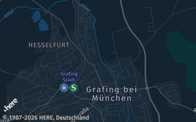 Heizung Map of Grafing bei München