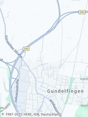 Here Map of Gundelfingen