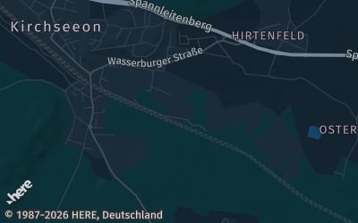 Heizung Map of Kirchseeon