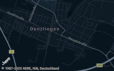 Heizung Map of Denzlingen