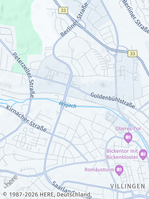 Here Map of Villingen-Schwenningen