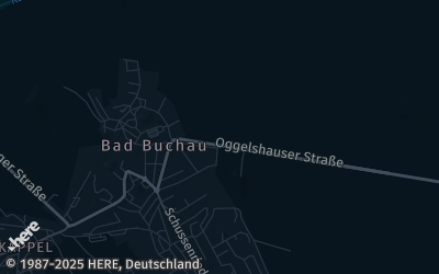 Heizung Map of Bad Buchau