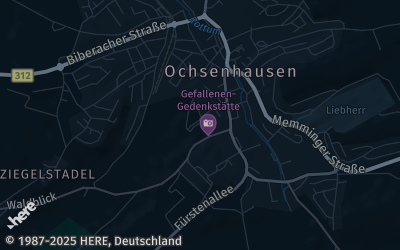 Heizung Map of Ochsenhausen