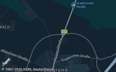 Heizung Map of Putzbrunn