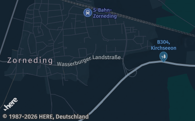 Heizung Map of Zorneding