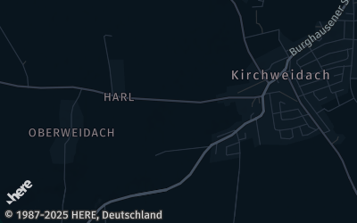 Heizung Map of Kirchweidach