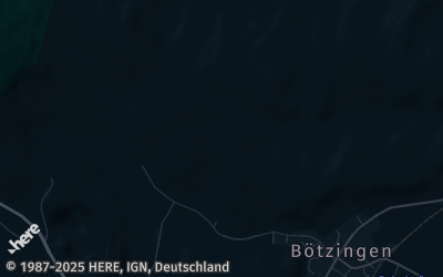 Heizung Map of Bötzingen