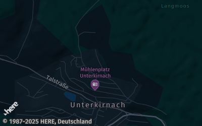 Heizung Map of Unterkirnach