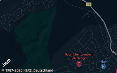 Heizung Map of Spaichingen
