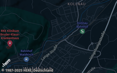 Heizung Map of Waldkirch