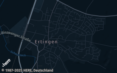 Heizung Map of Ertingen