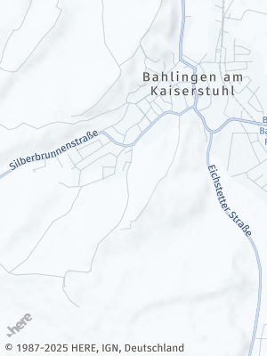 Here Map of Bahlingen am Kaiserstuhl