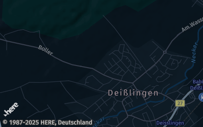 Heizung Map of Deißlingen
