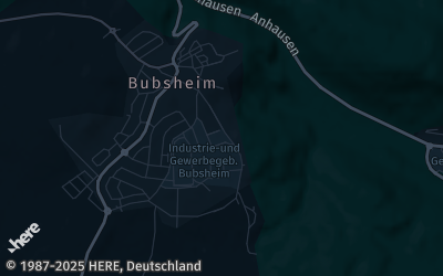 Heizung Map of Bubsheim