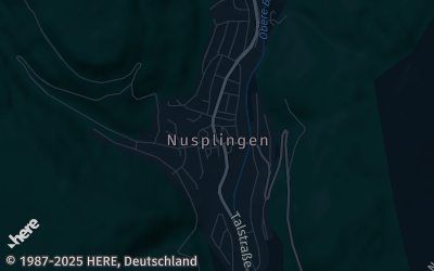 Heizung Map of Nusplingen