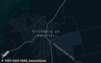 Heizung Map of Kirchberg an der Iller
