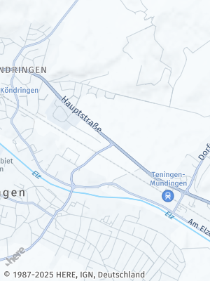 Here Map of Teningen