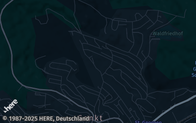 Heizung Map of Sankt Georgen