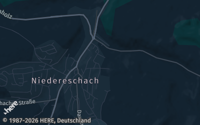 Heizung Map of Niedereschach