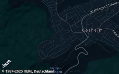 Heizung Map of Gosheim