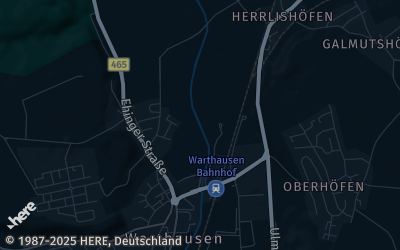 Heizung Map of Warthausen