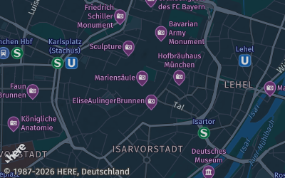 Heizung Map of München