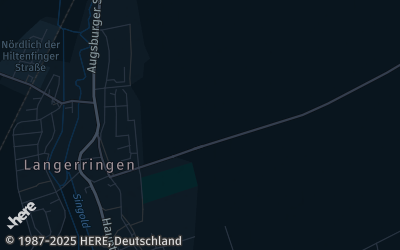 Heizung Map of Langerringen