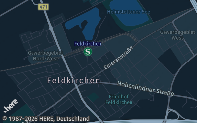 Heizung Map of Feldkirchen