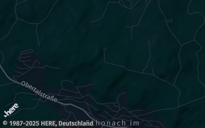 Heizung Map of Schonach im Schwarzwald