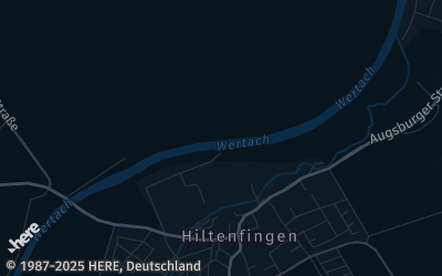 Heizung Map of Hiltenfingen