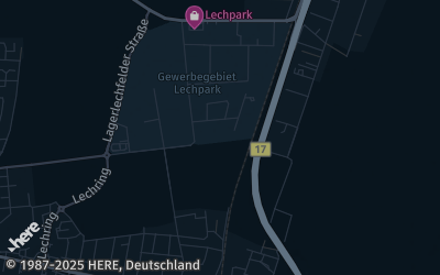 Heizung Map of Klosterlechfeld