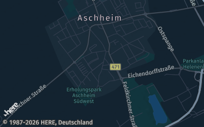 Heizung Map of Aschheim