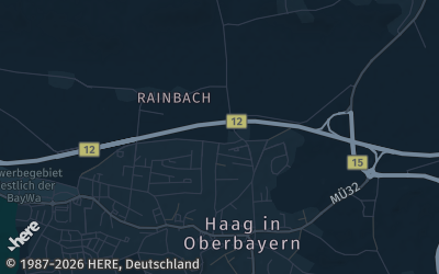Heizung Map of Haag in Oberbayern