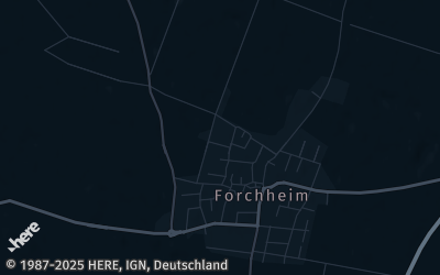 Heizung Map of Forchheim