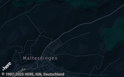 Heizung Map of Malterdingen