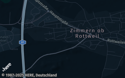 Heizung Map of Zimmern ob Rottweil