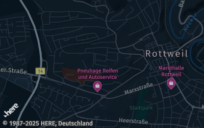 Heizung Map of Rottweil