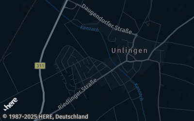 Heizung Map of Unlingen
